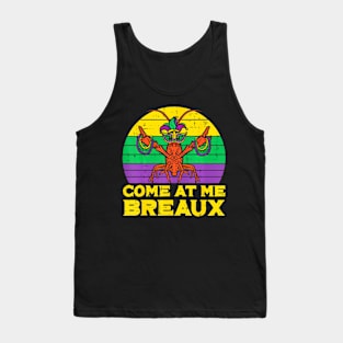 Come At Me Breaux   Mens Mardi Gras Boys Kids Tank Top